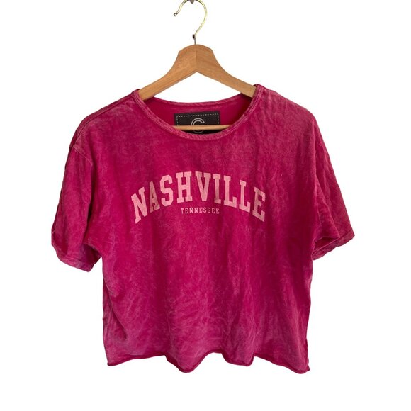 Social Culture Tops - Nashville Tennessee Social Culture Women's Size S Tee Pink Country Tshirt